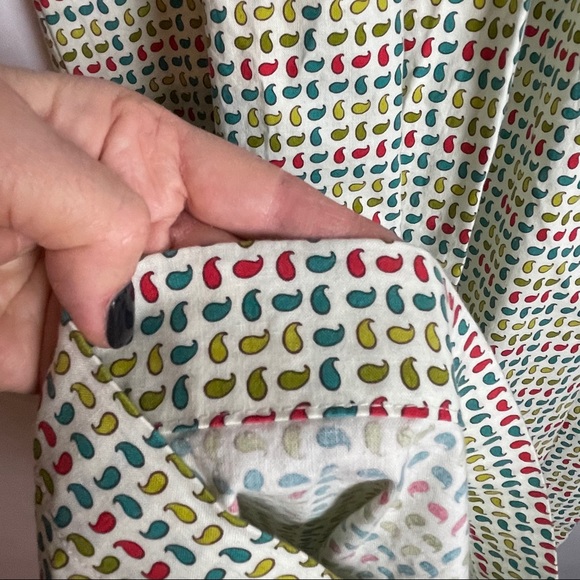 Cottage core handmade maxi shift dress ric rac - Picture 5 of 5